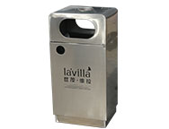 不锈钢单口果皮箱